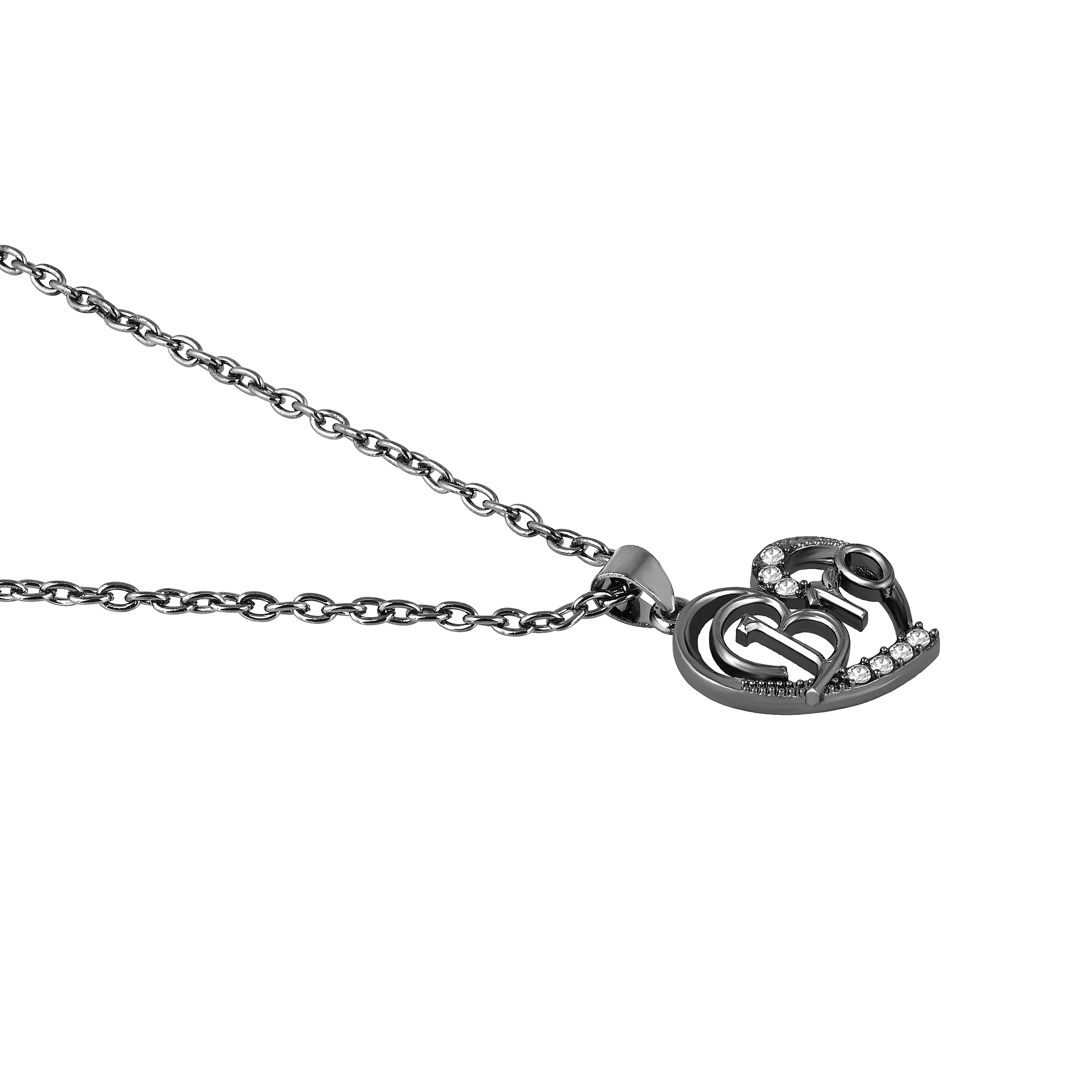 Love You Bro Heart Pendant