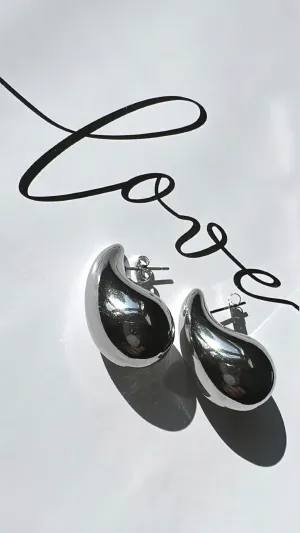 Maria - Silver Earring large