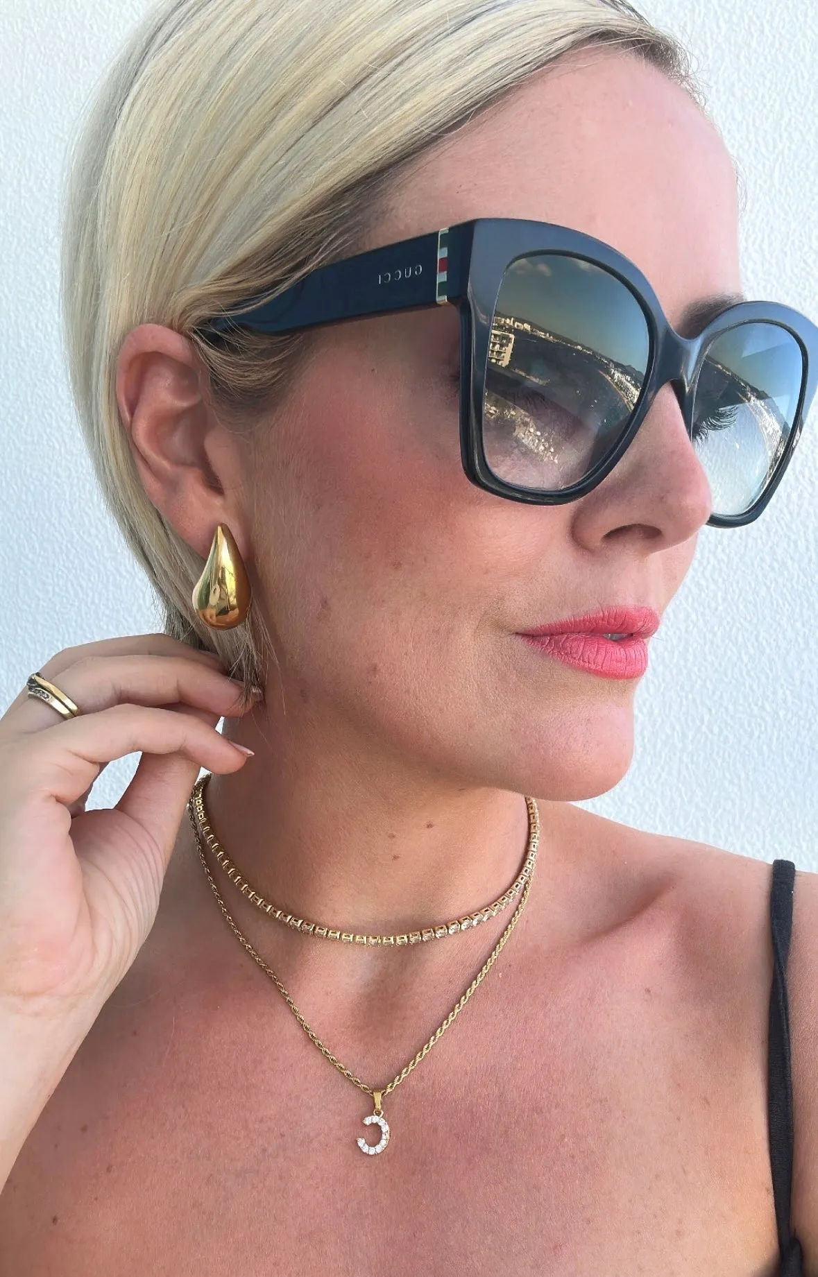 Maria - Silver Earring large
