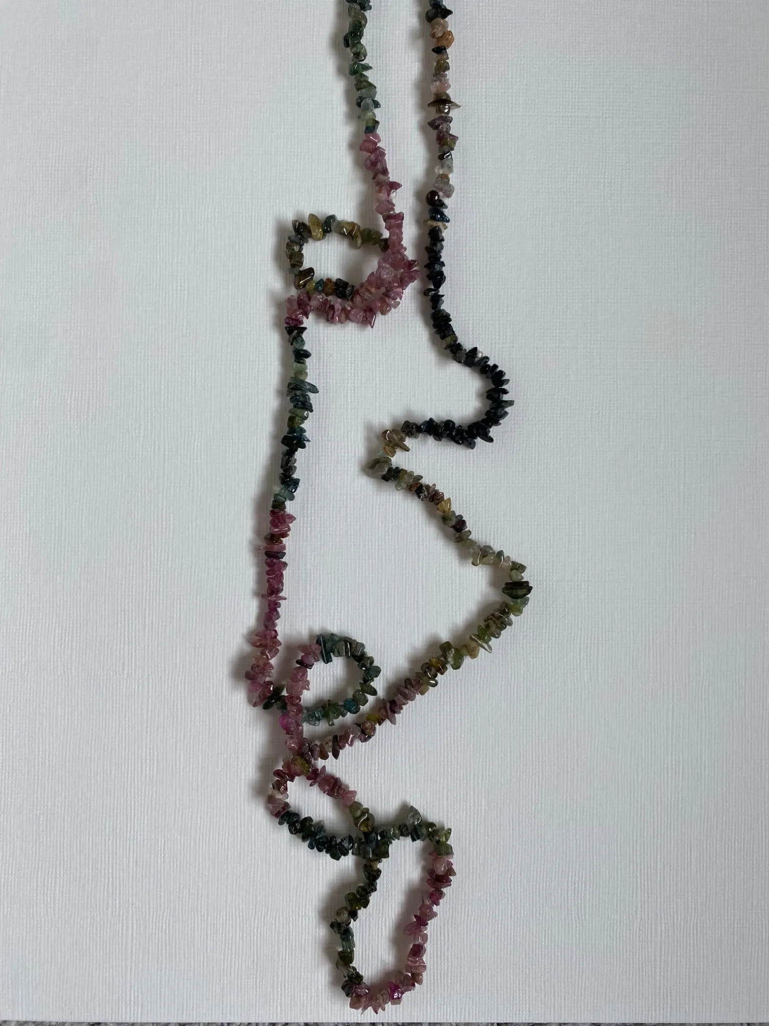 Multi Tourmaline Layering Necklace