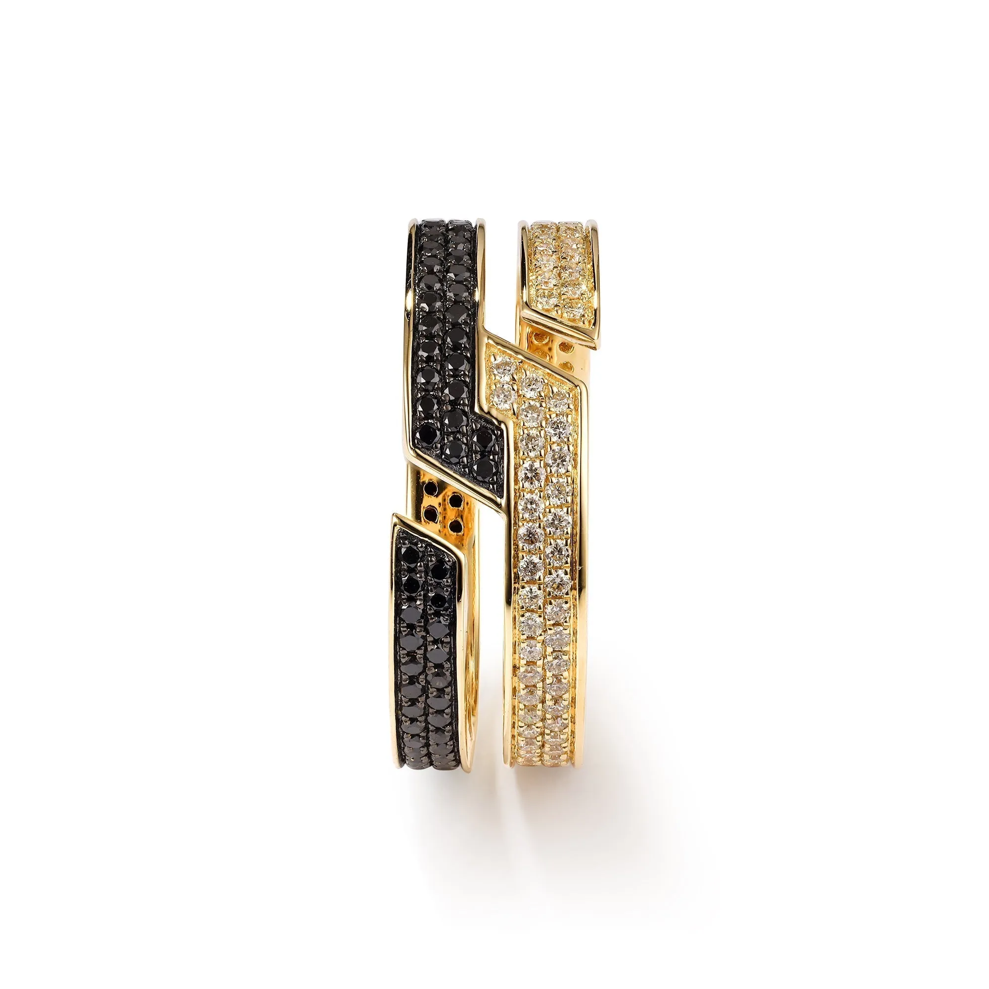 Orchid Gems Eclipse Edge Diamond Ring