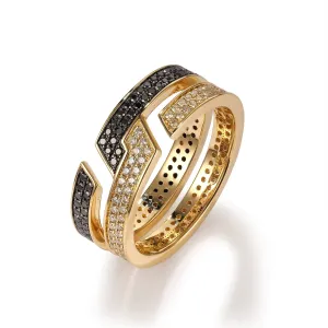 Orchid Gems Eclipse Edge Diamond Ring