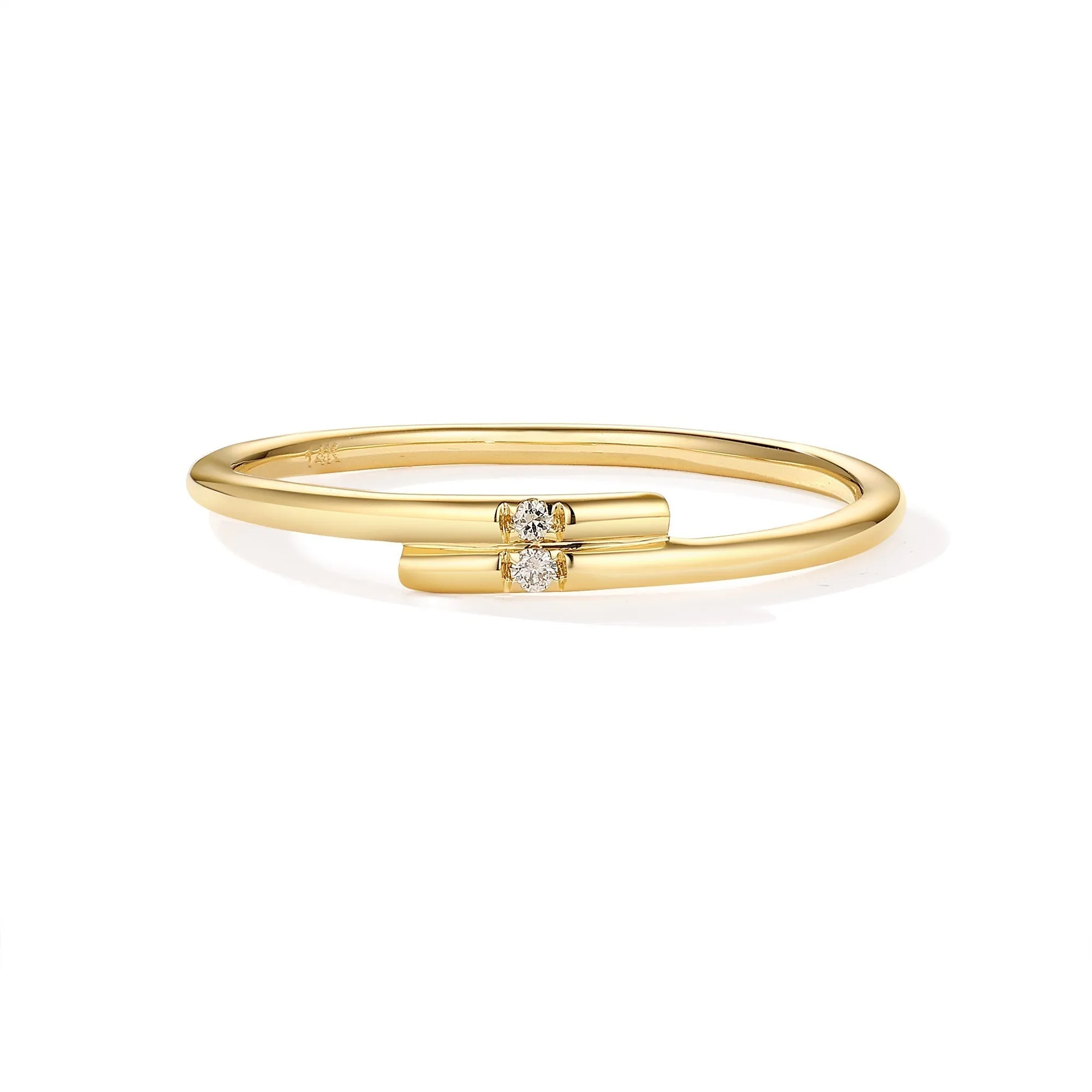 Orchid Gems Sleek Diamond Band