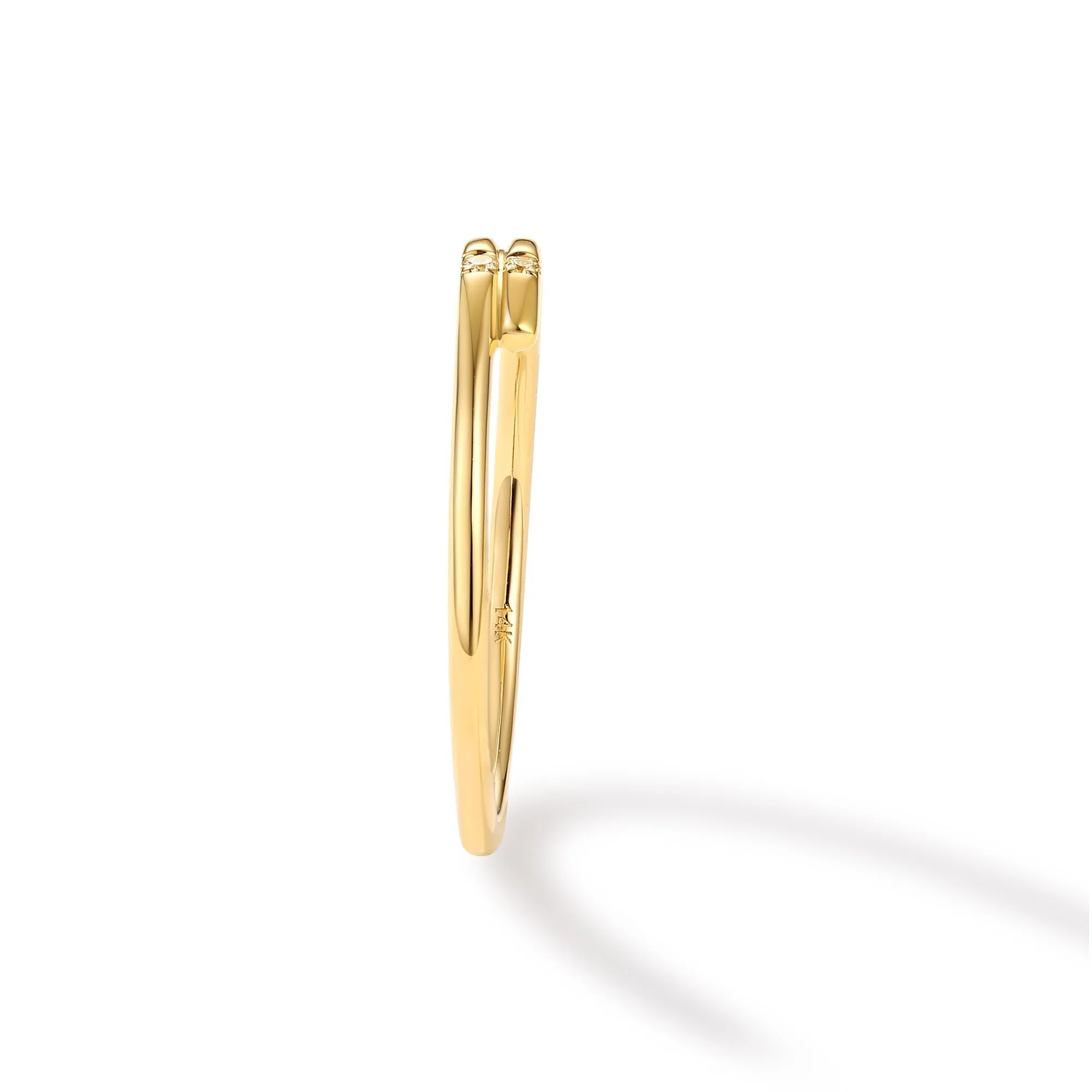 Orchid Gems Sleek Diamond Band