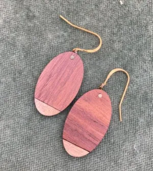 Oval with Brown Tip