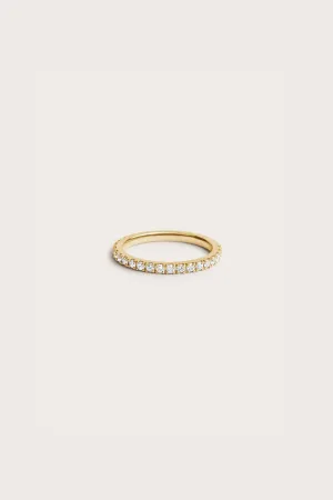 Pavé Eternity Ring Petite