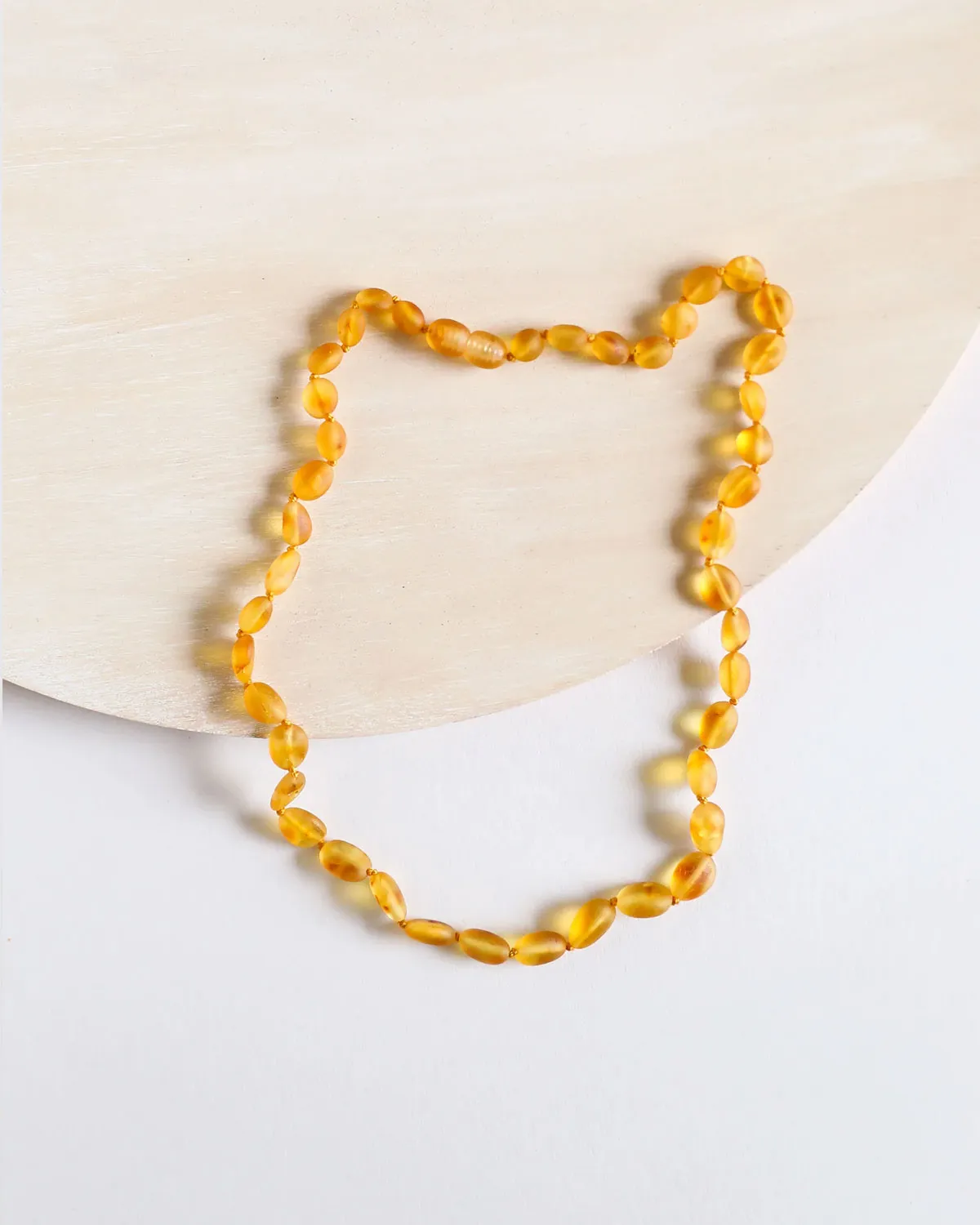 Raw Honey Baltic Amber || Classic || Necklace
