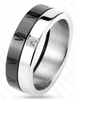 ROMAN 8MM MEN'S WEDDING RING