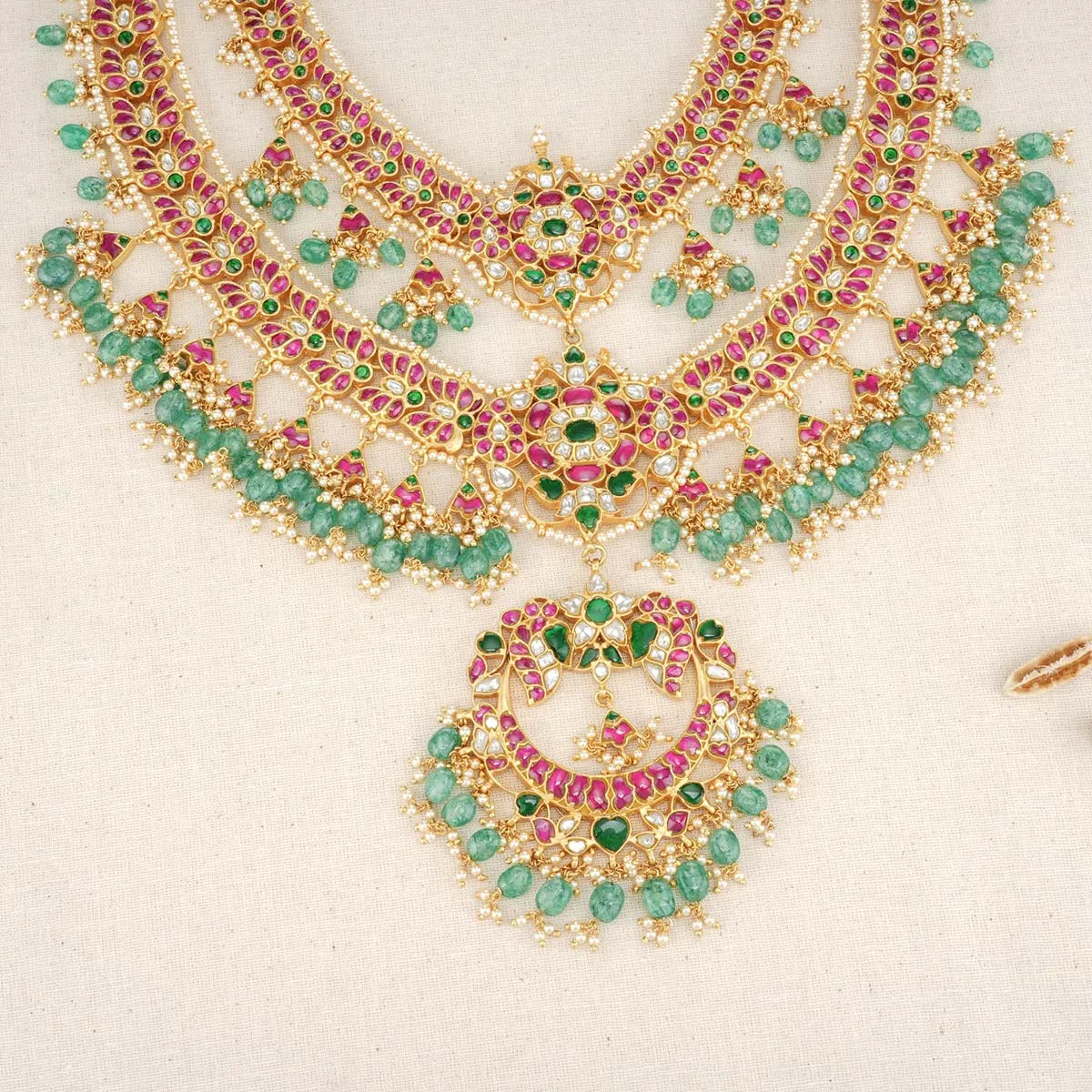 Rysa Kundan Long Necklace