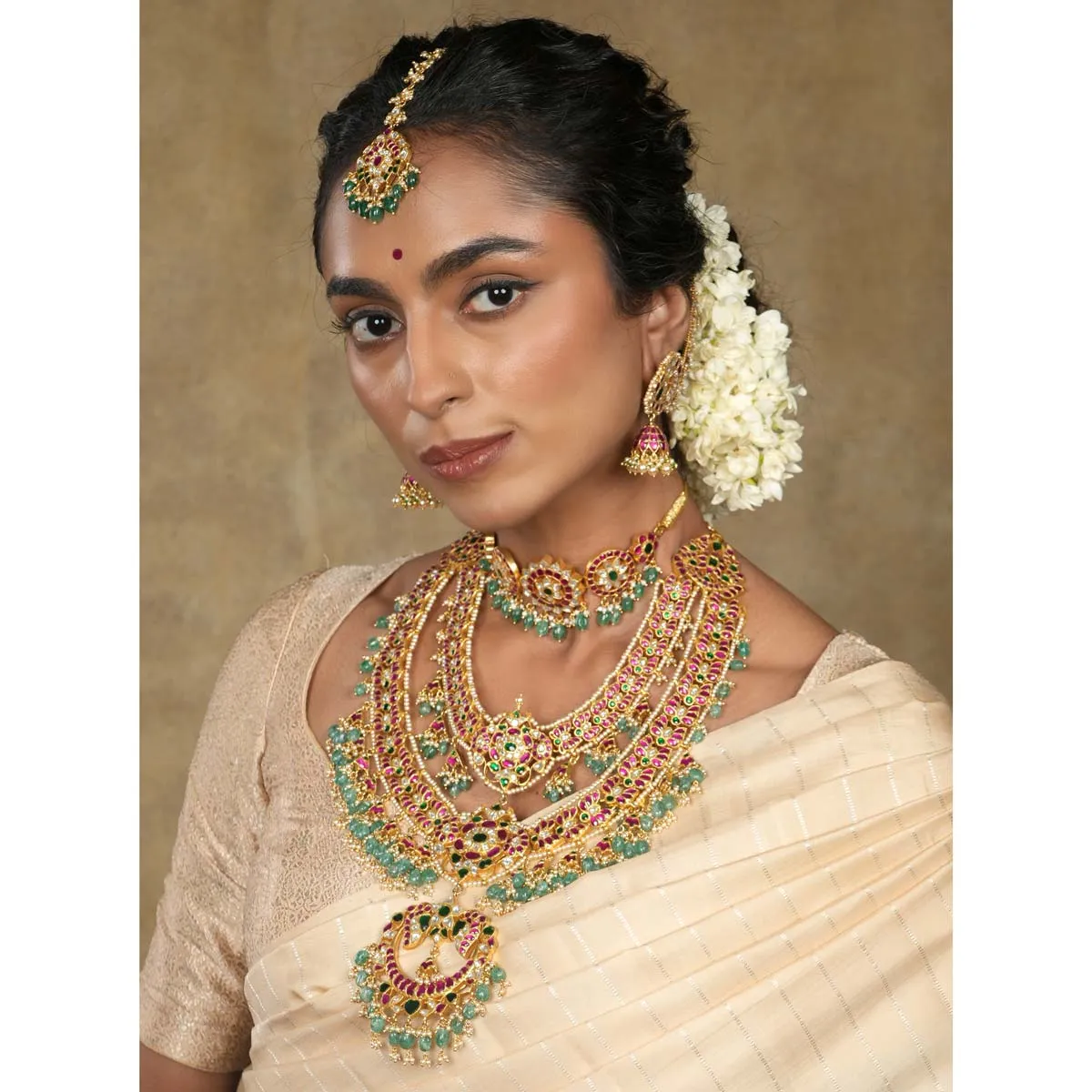 Rysa Kundan Long Necklace