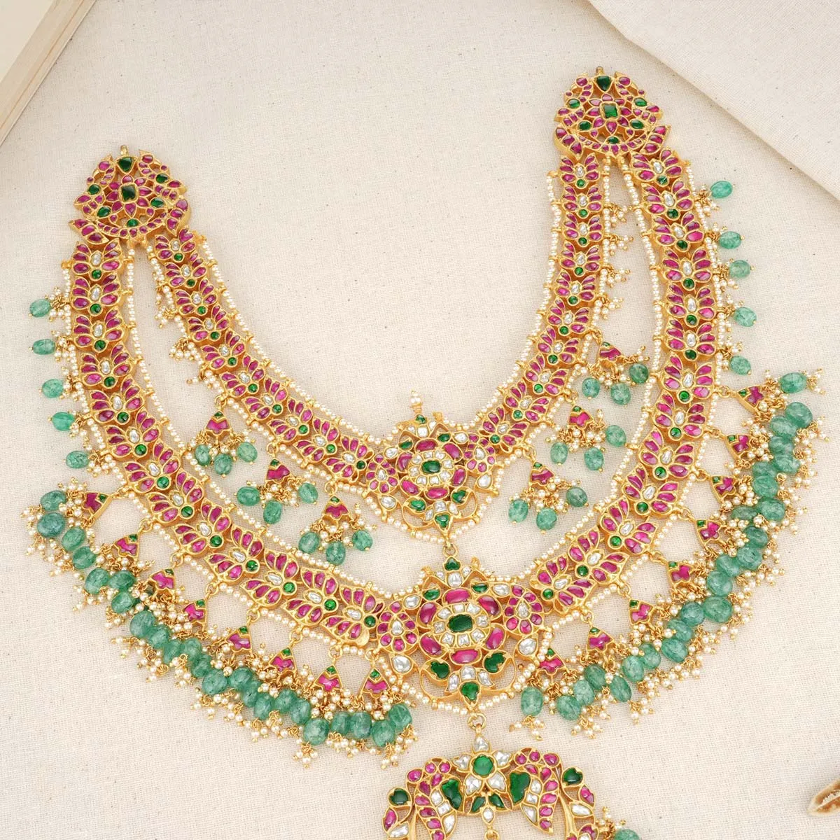 Rysa Kundan Long Necklace