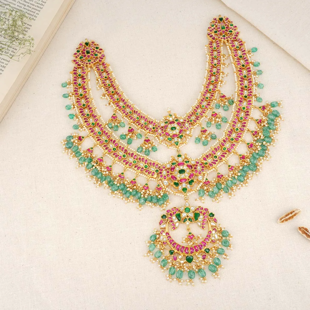 Rysa Kundan Long Necklace