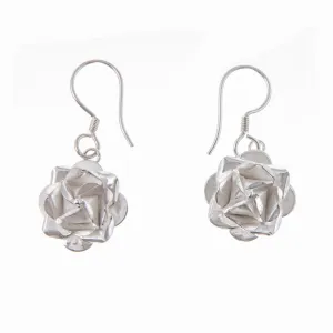 Shiny Roses Earrings - Small