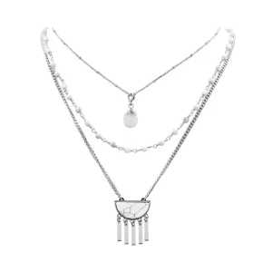 Silver Cheyenne Necklace Set (Wholesale)