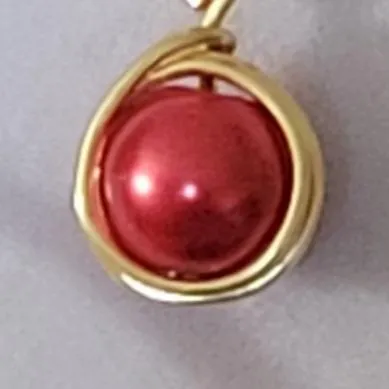 Single Stone Wire-Wrapped Stud Earrings