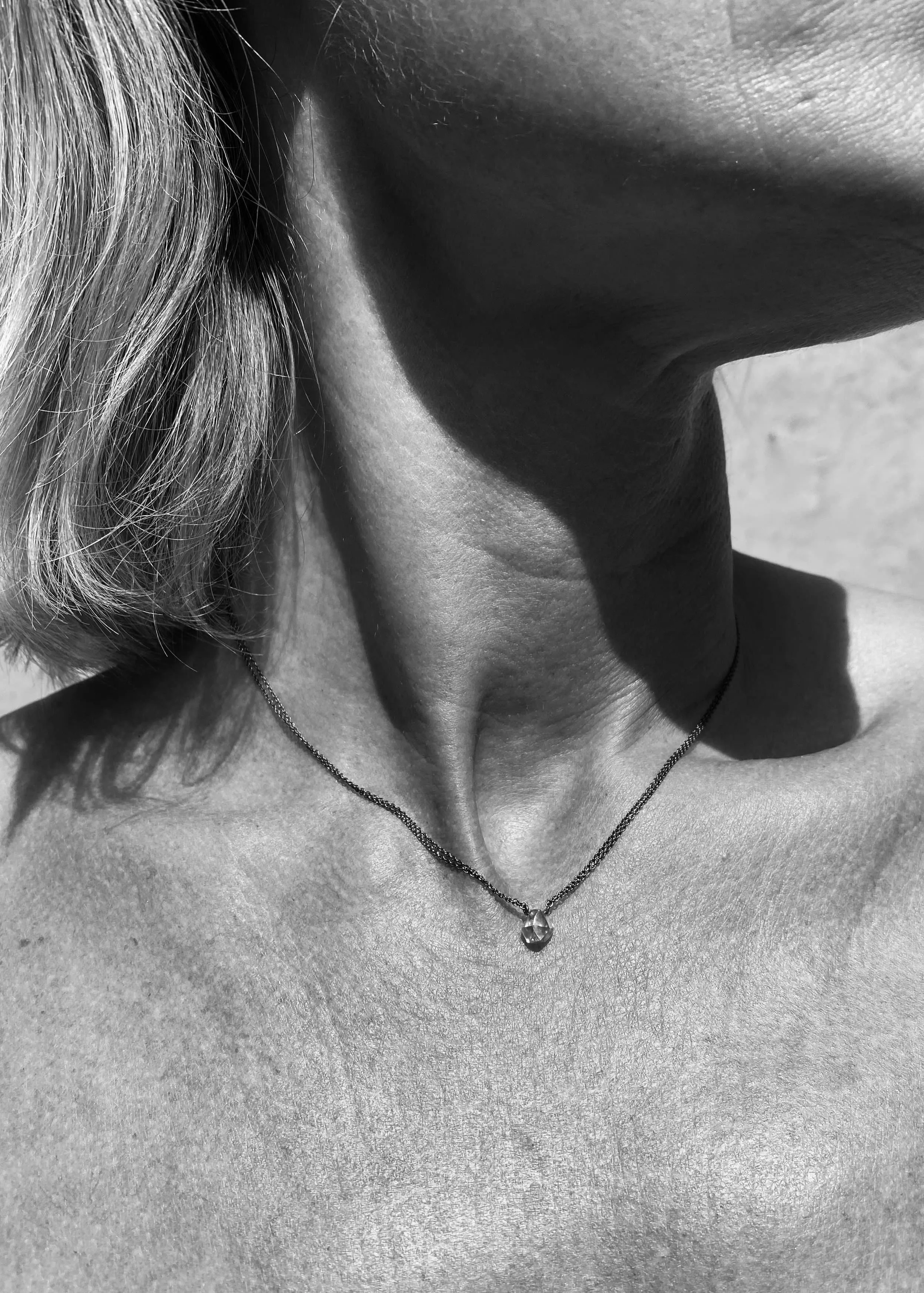 Softly Edged Diamond Necklace - <strong>1.52 ct.</strong>