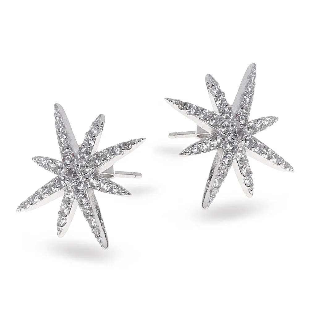 Sparkling Star Earrings
