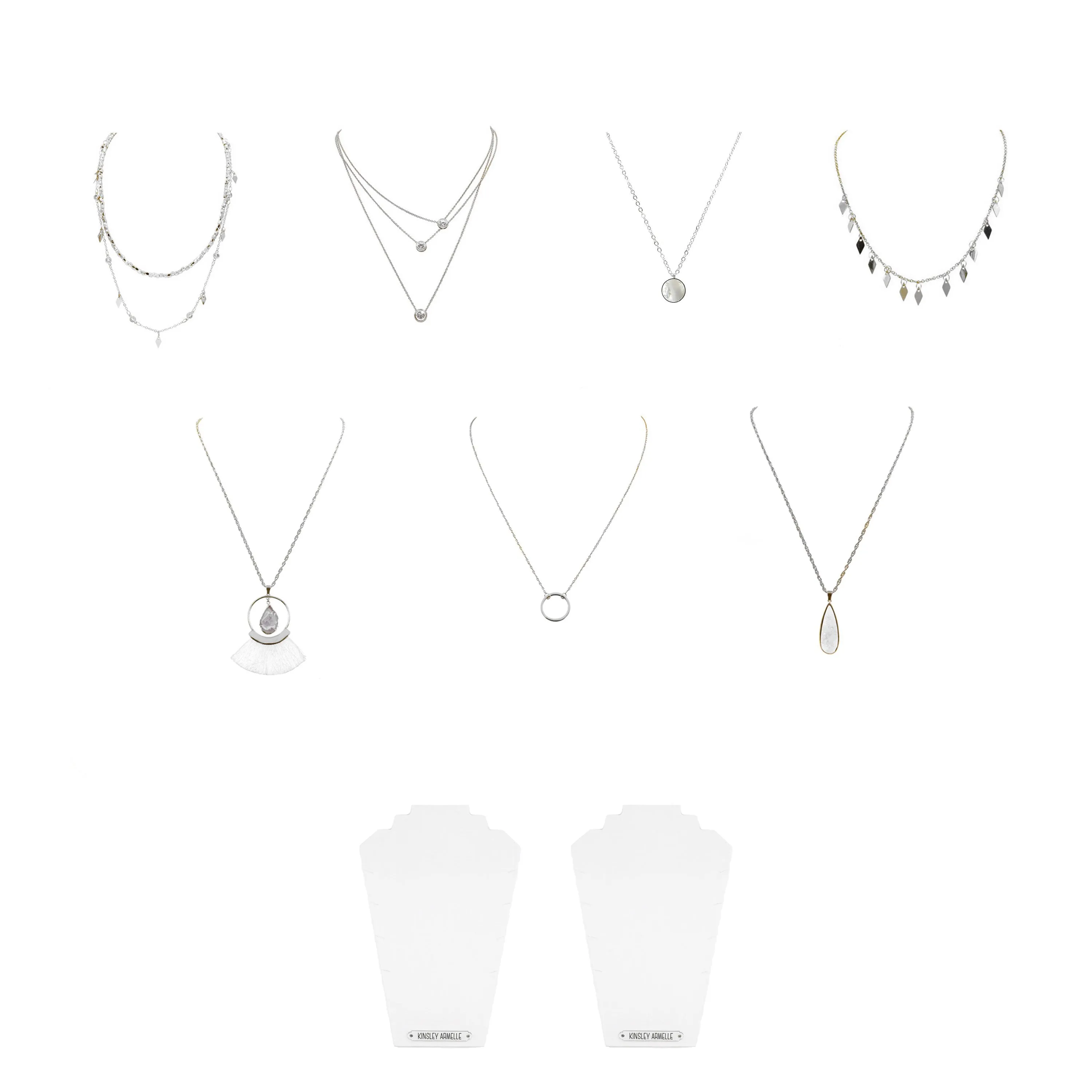 Starter Staple Silver Necklaces Ambassador Kit