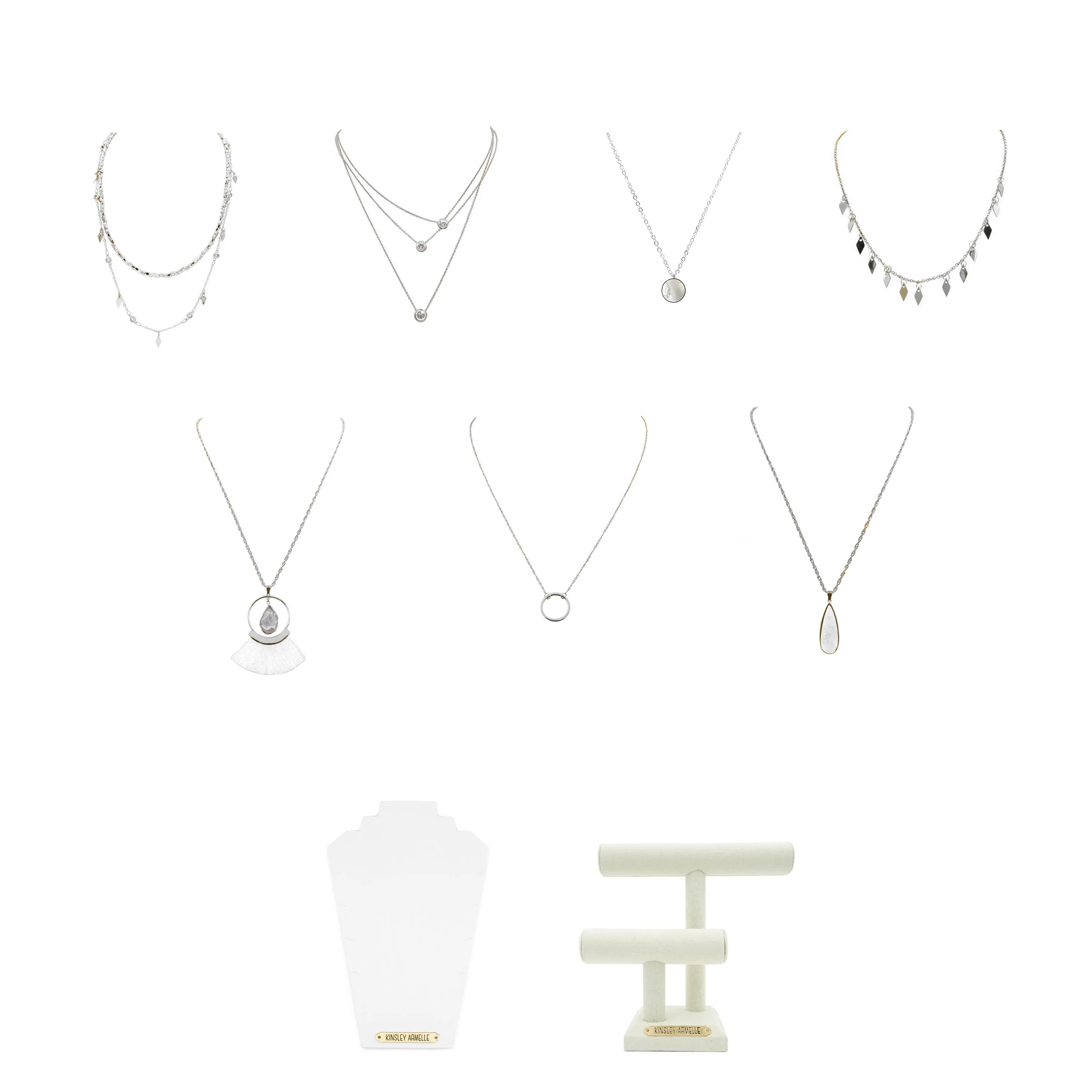 Starter Staple Silver Necklaces Ambassador Kit
