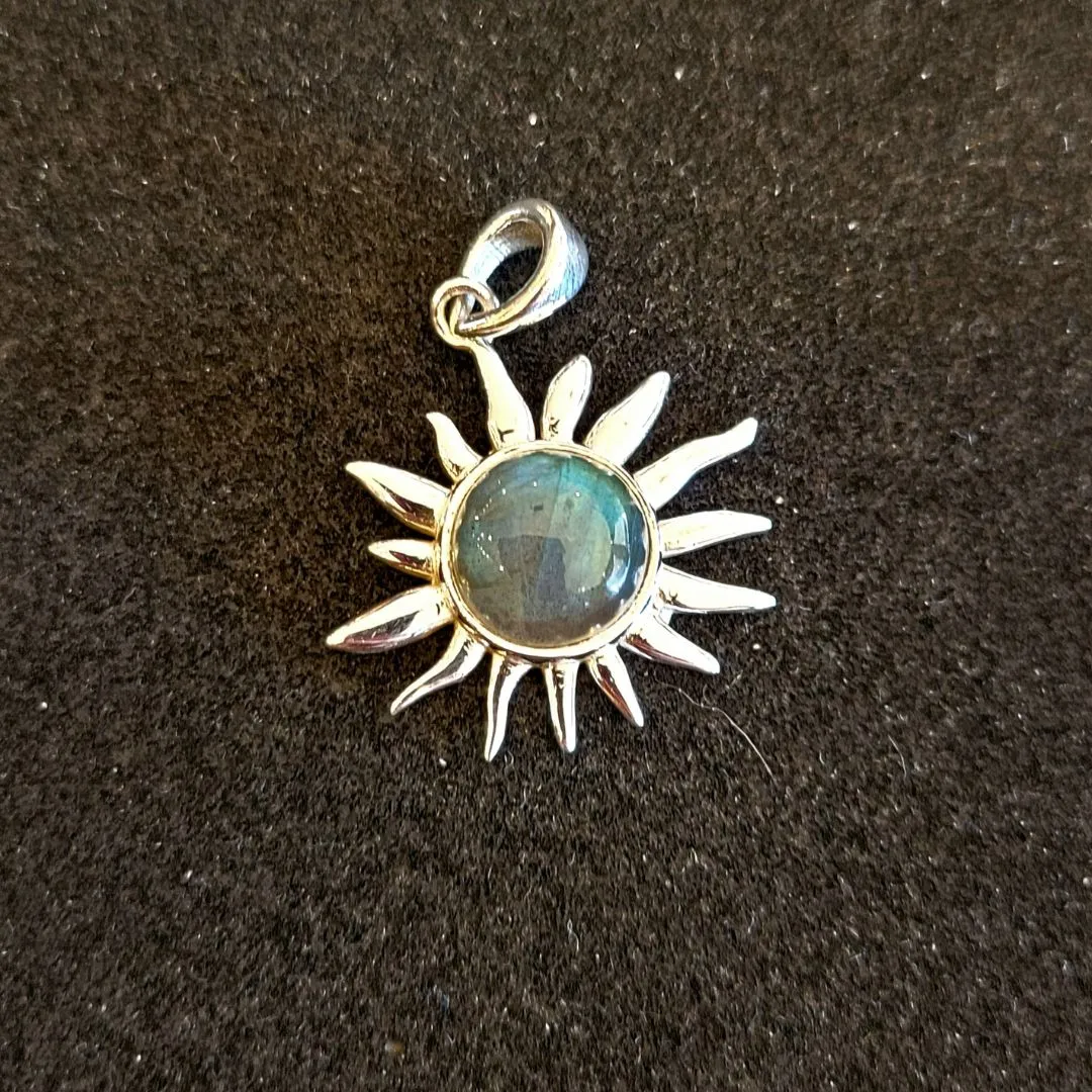 Sterling Silver Gemstone Pendants