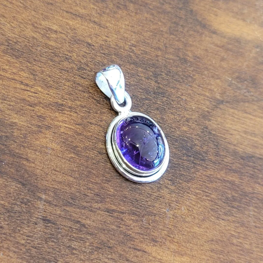 Sterling Silver Gemstone Pendants