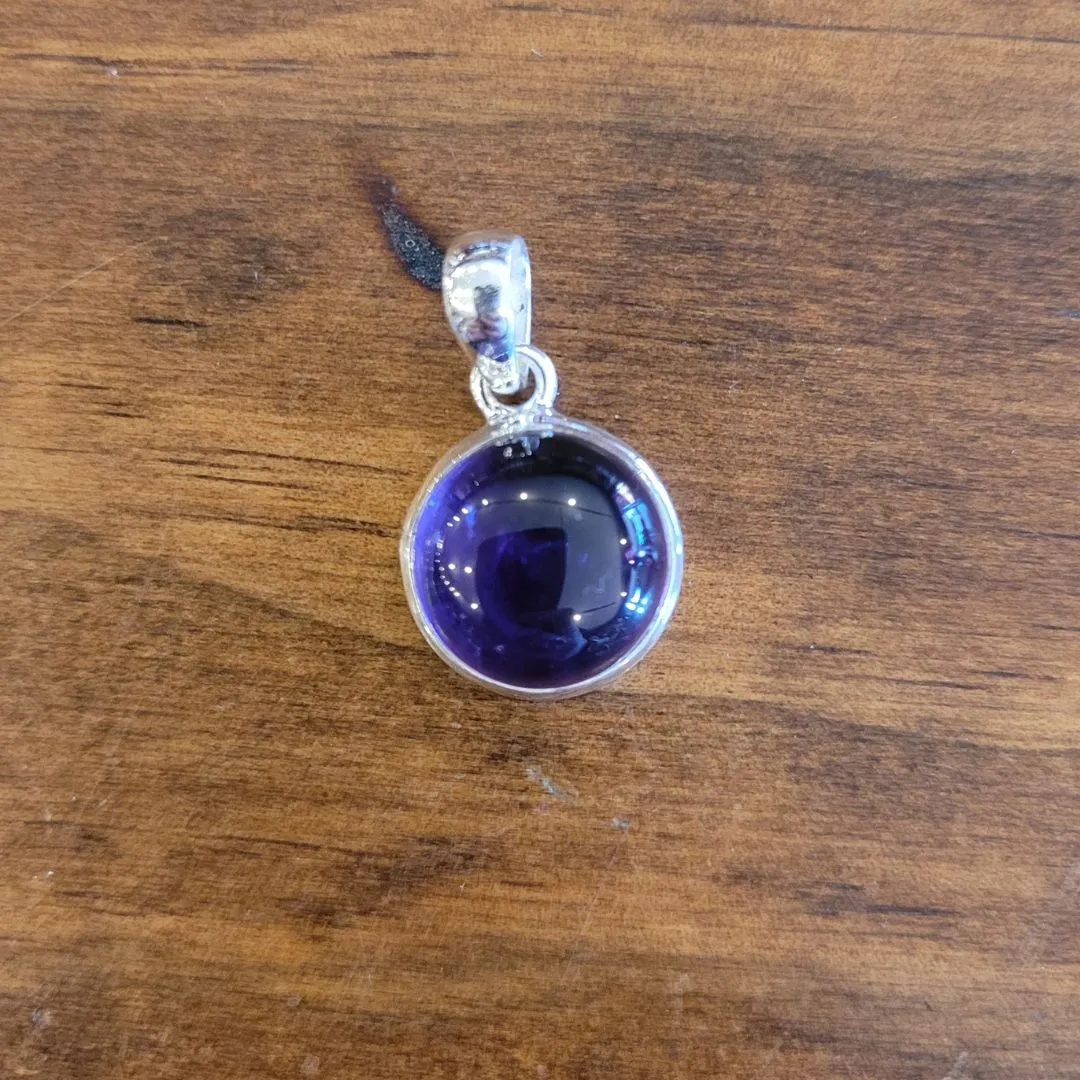 Sterling Silver Gemstone Pendants