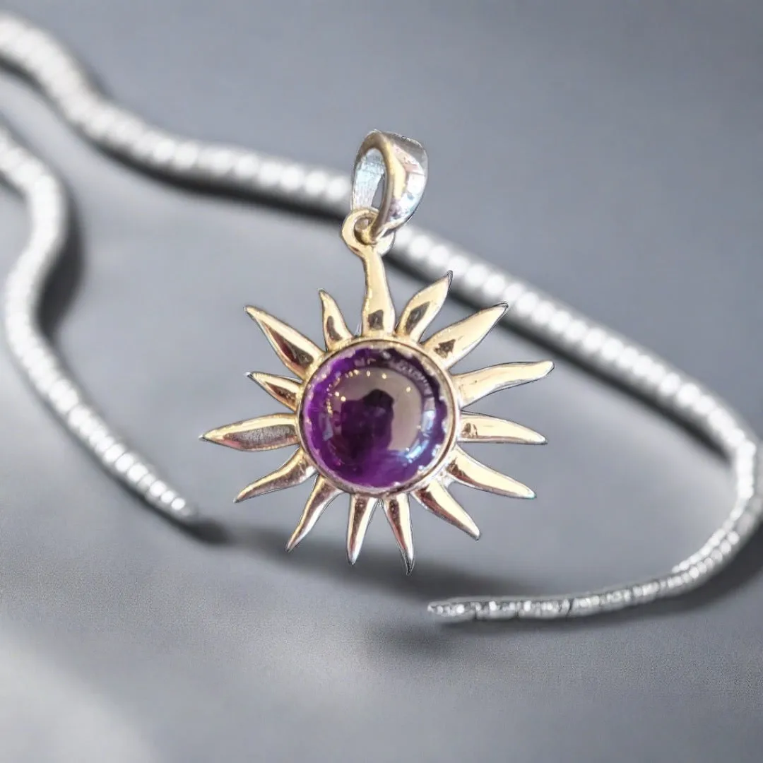 Sterling Silver Gemstone Pendants