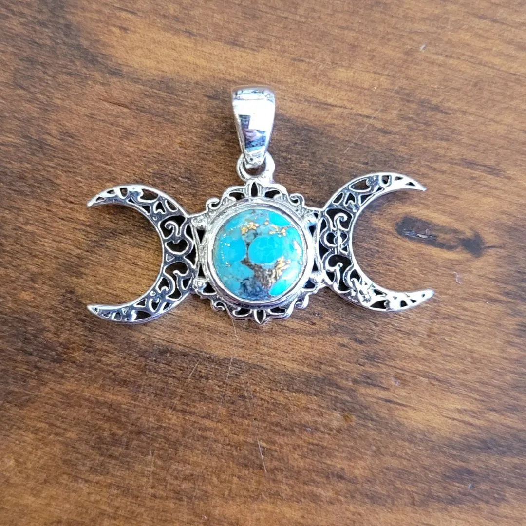 Sterling Silver Gemstone Pendants