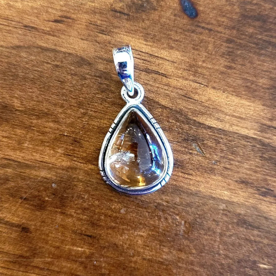 Sterling Silver Gemstone Pendants