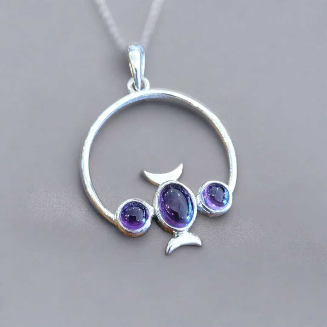 Sterling Silver Gemstone Pendants