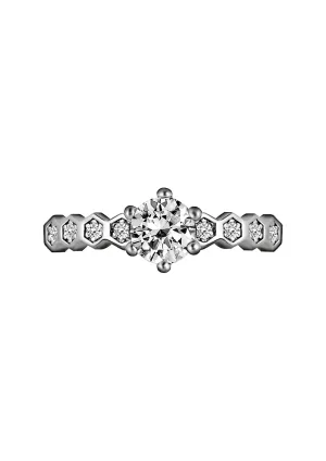 Sterling Silver Promise Rings for Women Hypoallergenic Charm Statemen Rings