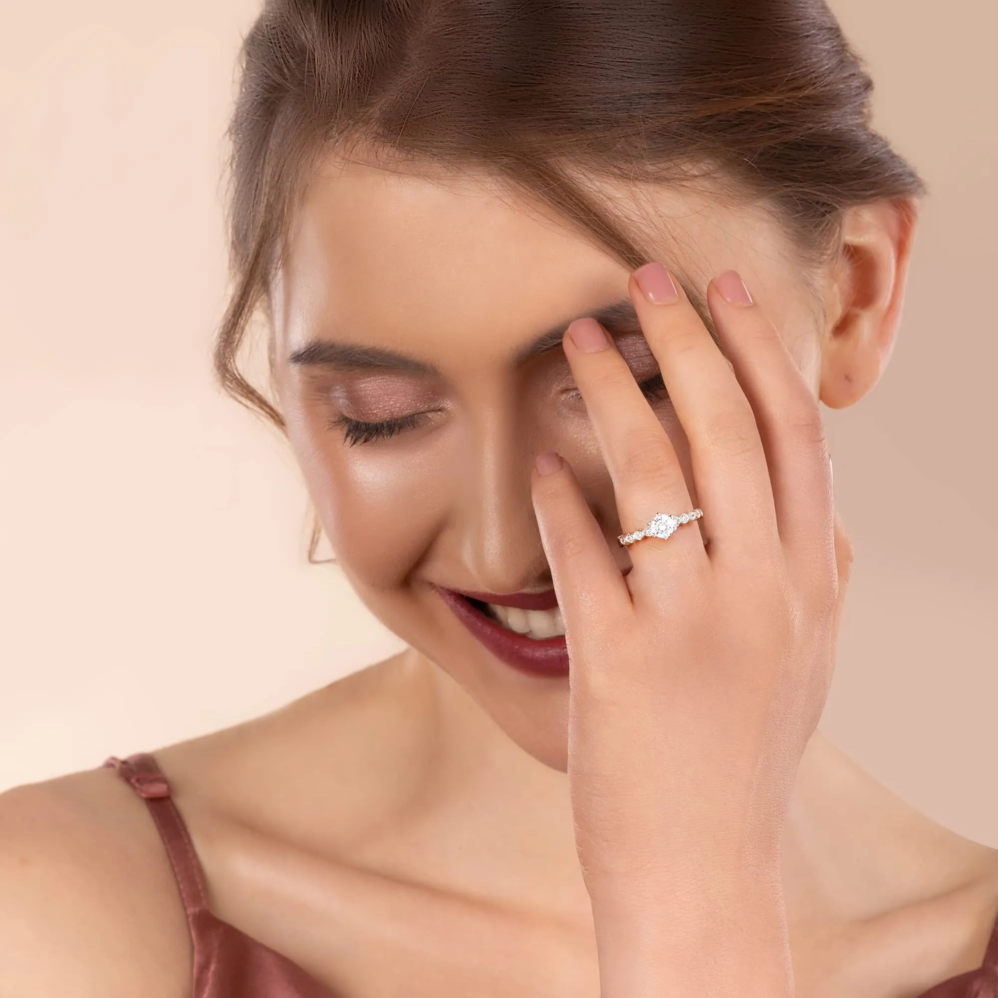 Sterling Silver Promise Rings for Women Hypoallergenic Charm Statemen Rings