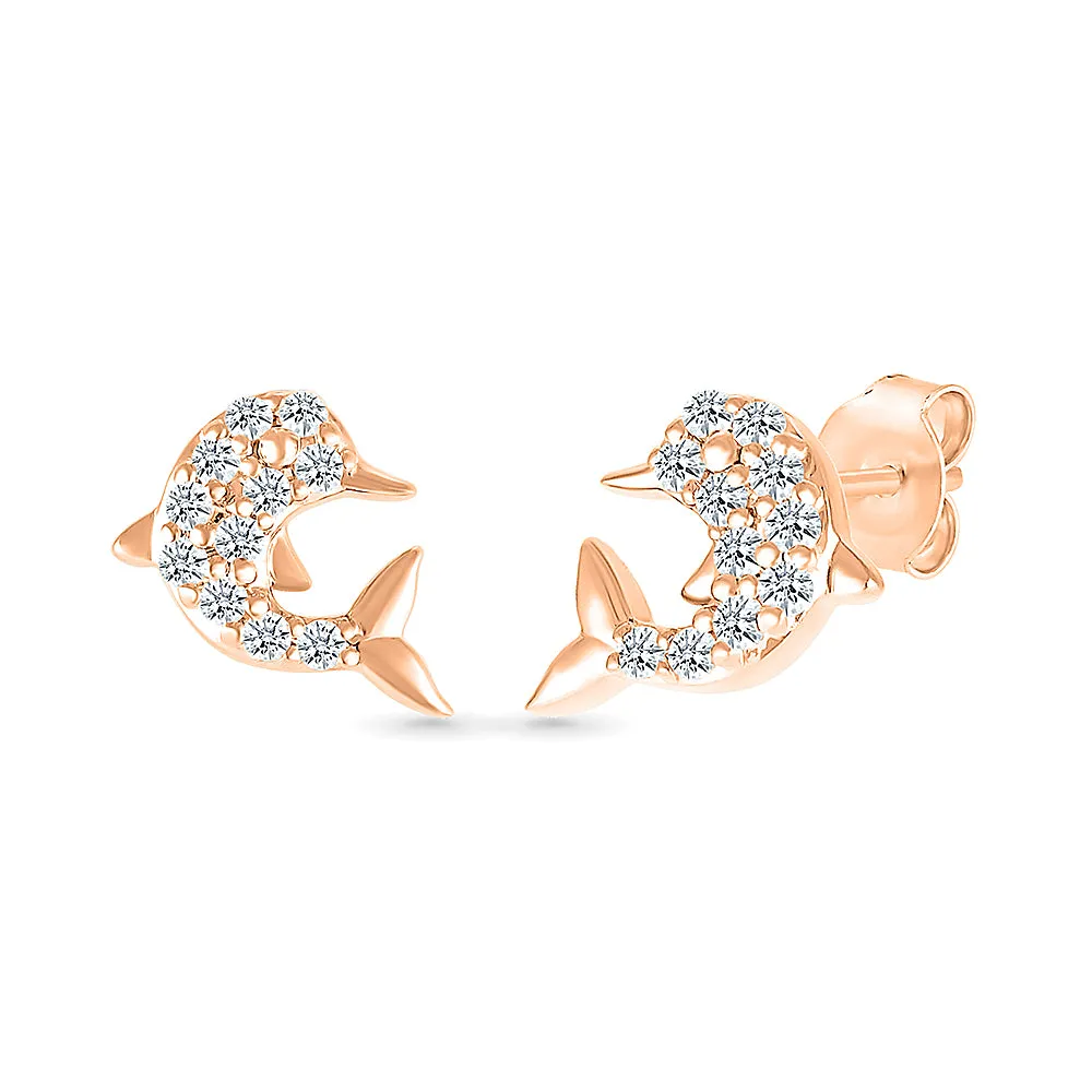 The Favorite dolphin Earrings for kids