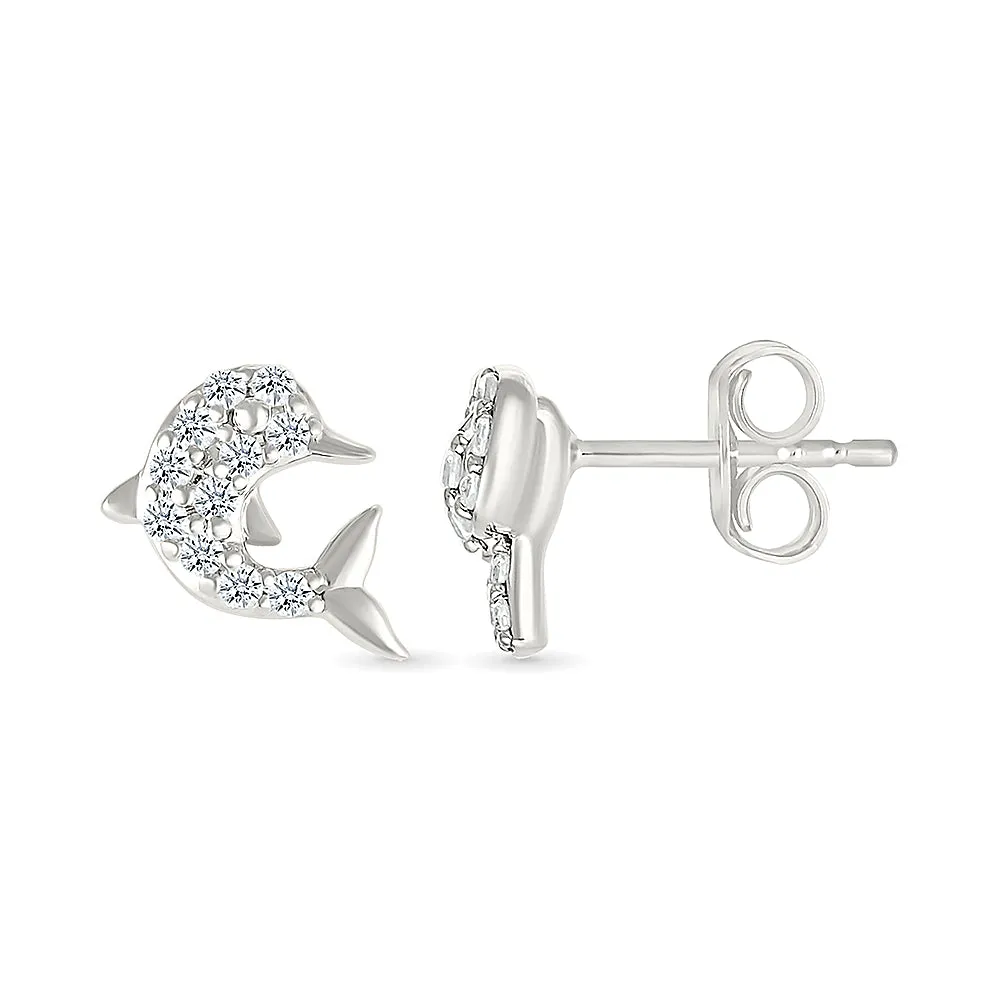 The Favorite dolphin Earrings for kids