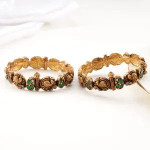 Thevikha Kundan Pair Bangle