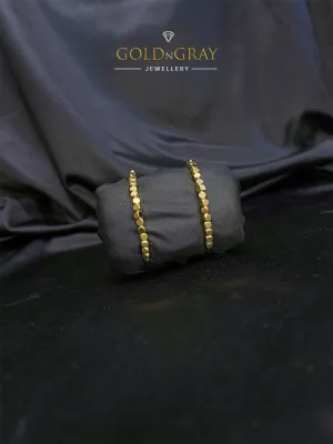 Timeless Elegance Golden Bracelet Pair for Women