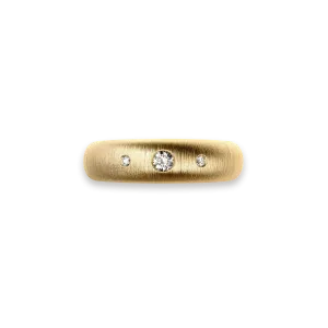 'Trinity' Diamond Dome Ring, Classic