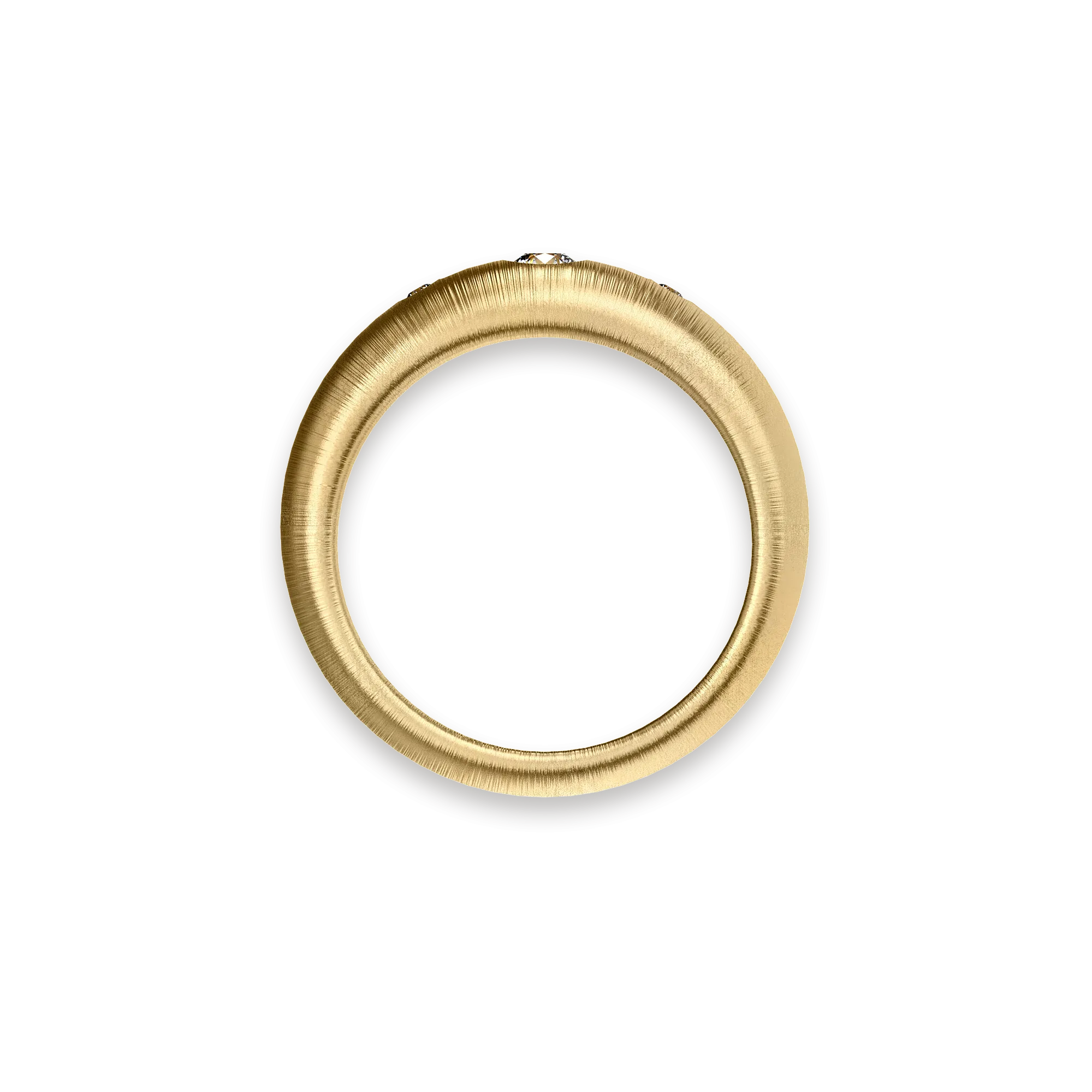 'Trinity' Diamond Dome Ring, Classic