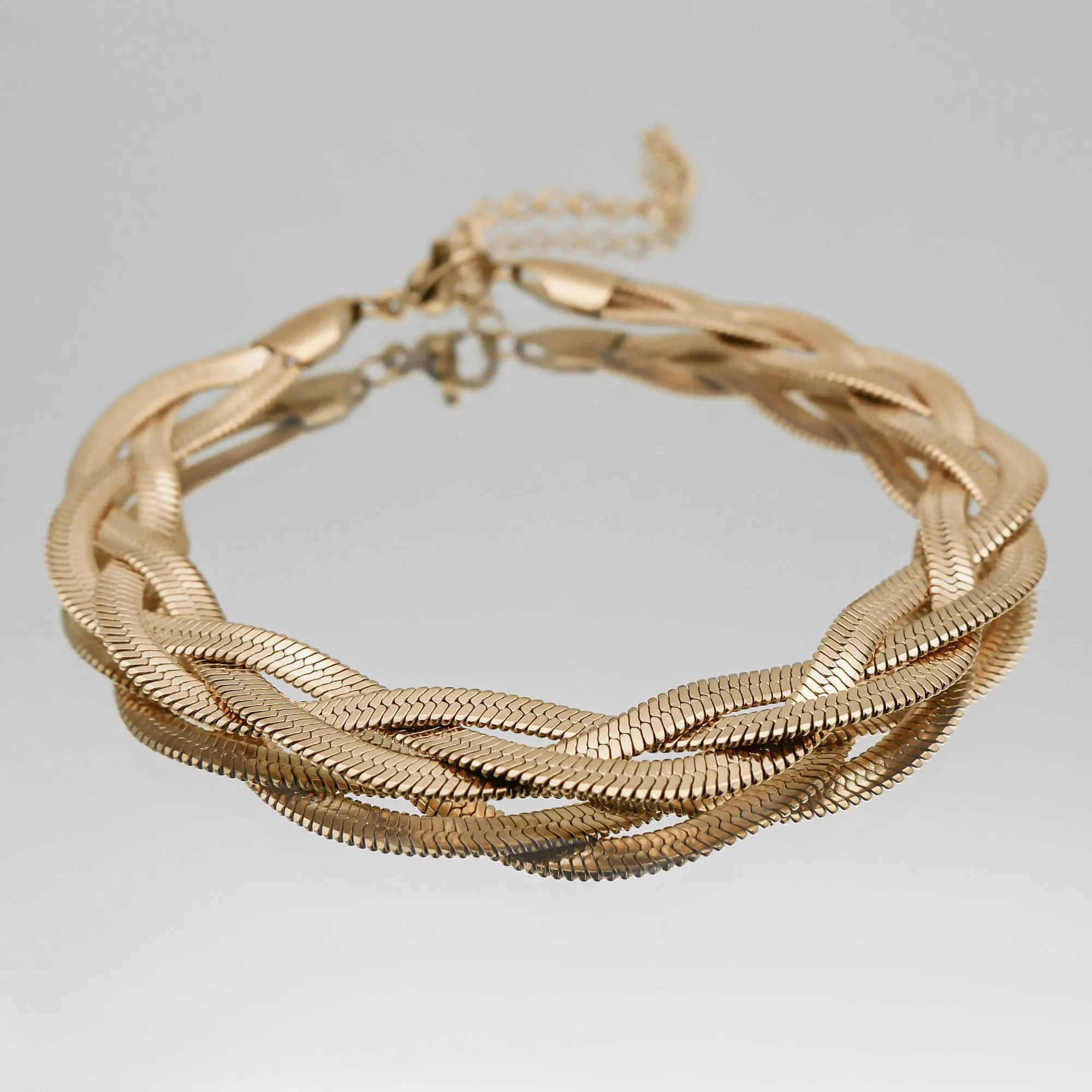 Triple Herringbone Bracelet