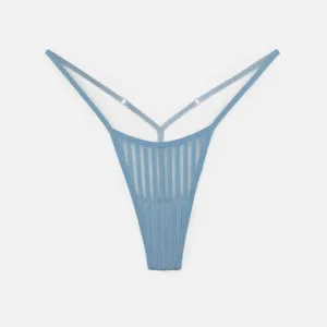 Vertigo Micro-G Thong Denim Blue