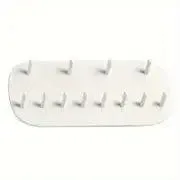 Wall Mount Ring Jewellery Holder Organiser White or Pink Storage
