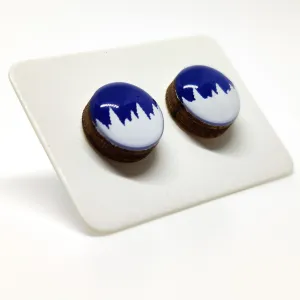 Winter Wonderland Stud Earrings by Candi Cove Designs