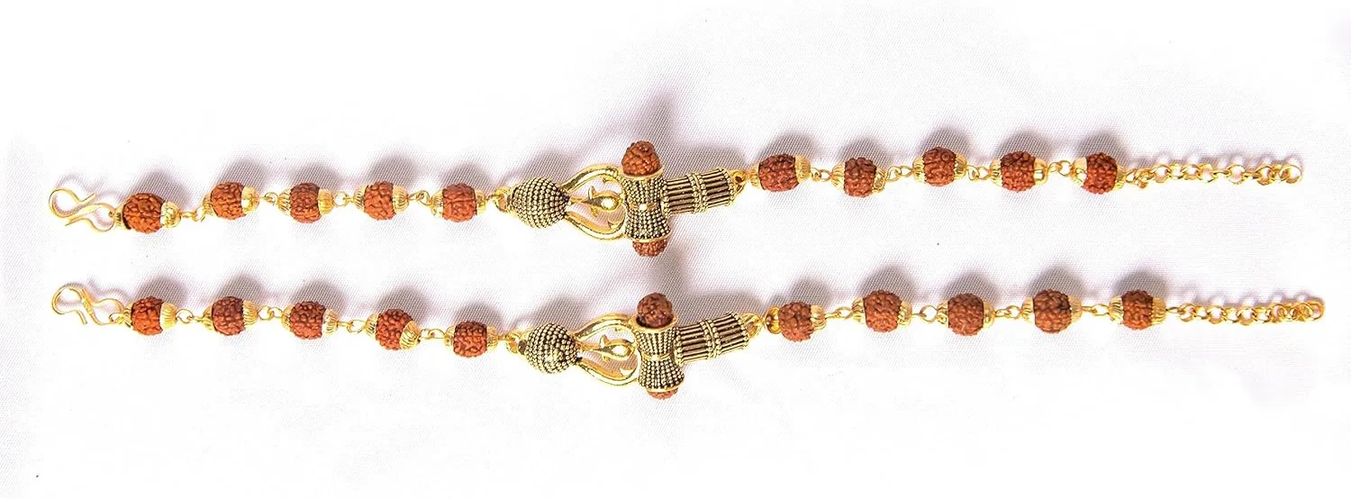 Wonder Care Natural stone Beads Rakhi Bracelet Rakhi For Brother Rakhi Gift for Brother Rakhi Gift Set rakhi bracelet for brother bracelet set rudraksh bead bracelet rakhi bracelet with plate set